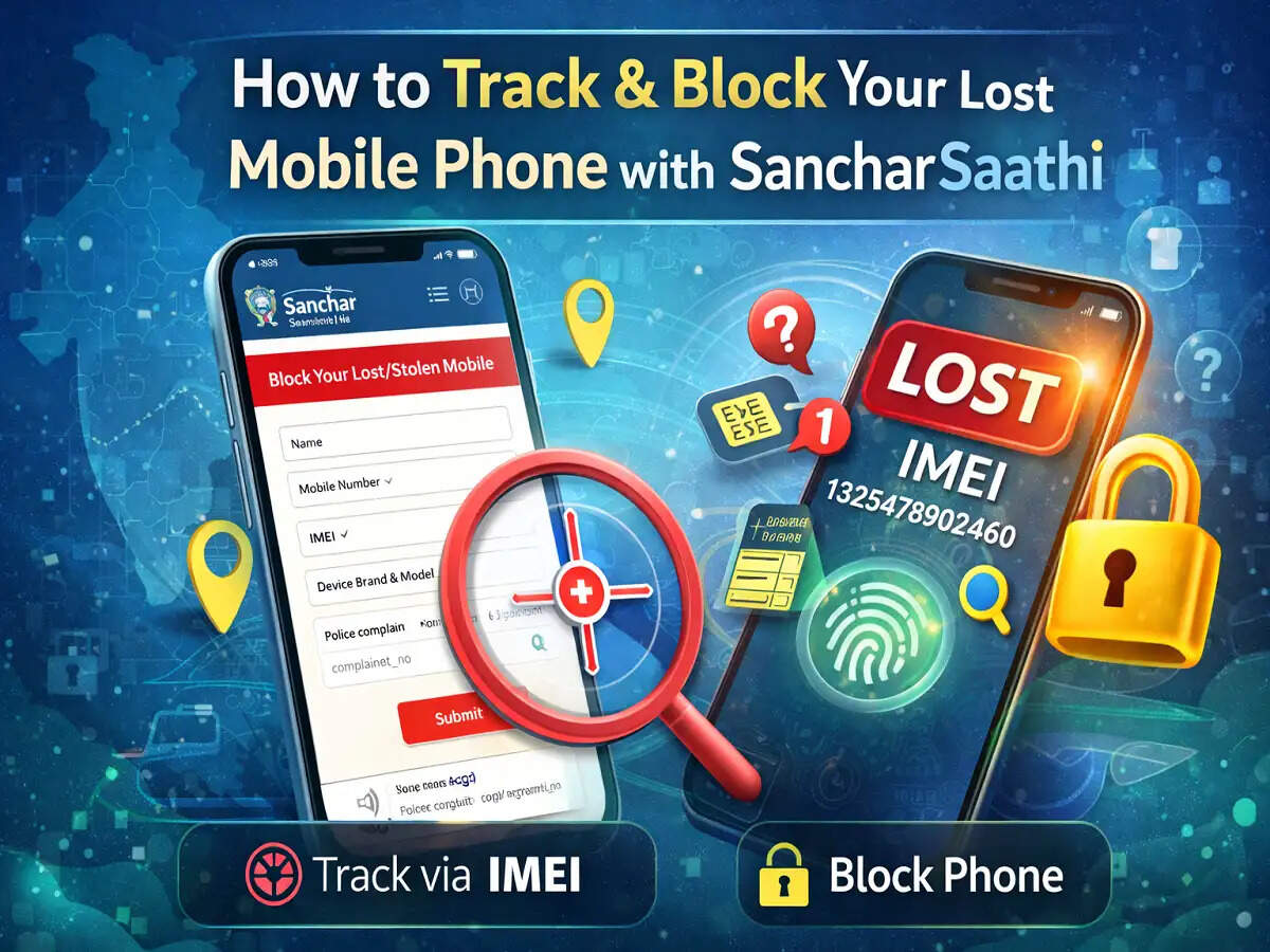 मोबाइल फोन खो गया है? Sanchar Saathi पोर्टल से ऐसे करें ट्रैक और ब्लॉक