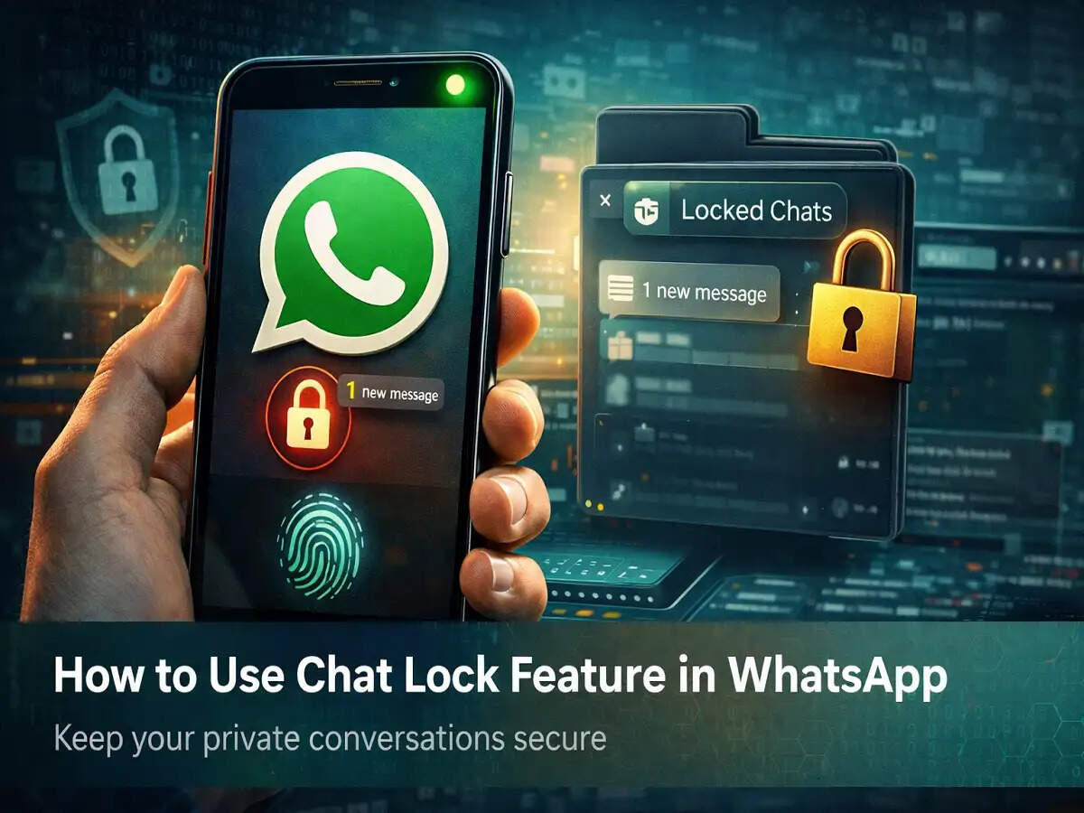 WhatsApp का Chat Lock फीचर कैसे करें इस्तेमाल? जानें निजी चैट्स को सुरक्षित रखने का आसान तरीका