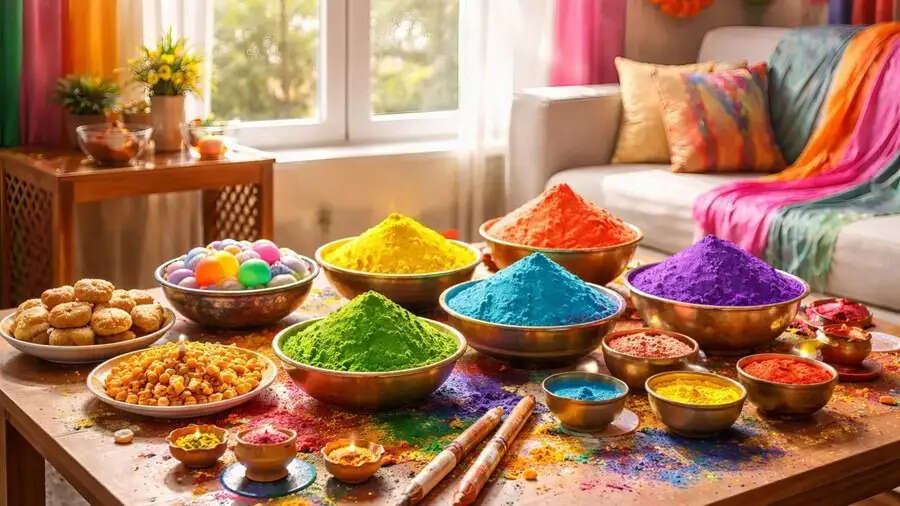 Holi Special 2026-  होली पर कहीं लग न जाएं&nbsp;फर्नीचर और दीवारों पर पक्का रंग, ऐसे बचाएं