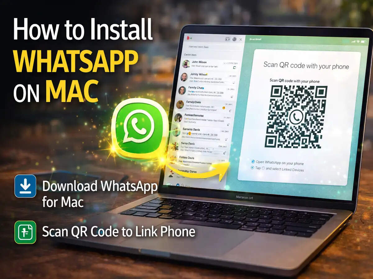 MacBook या iMac पर WhatsApp कैसे डाउनलोड और इस्तेमाल करें: आसान स्टेप-बाय-स्टेप गाइड