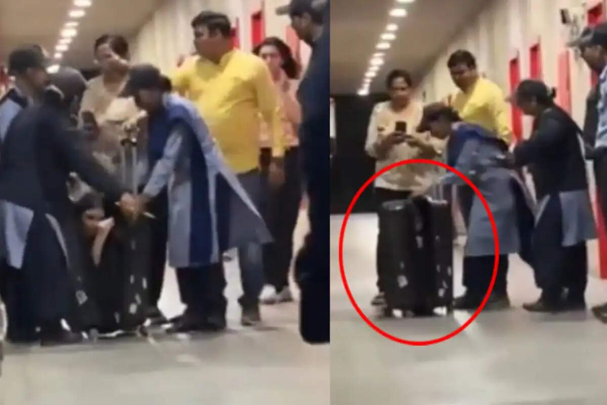 VIRAL VIDEO: बॉयफ्रेंड ने गर्लफ्रेंड को सूटकेस में छिपाकर हॉस्टल में घुसाया, पकड़े जाने पर उड़े गार्ड्स के होश
