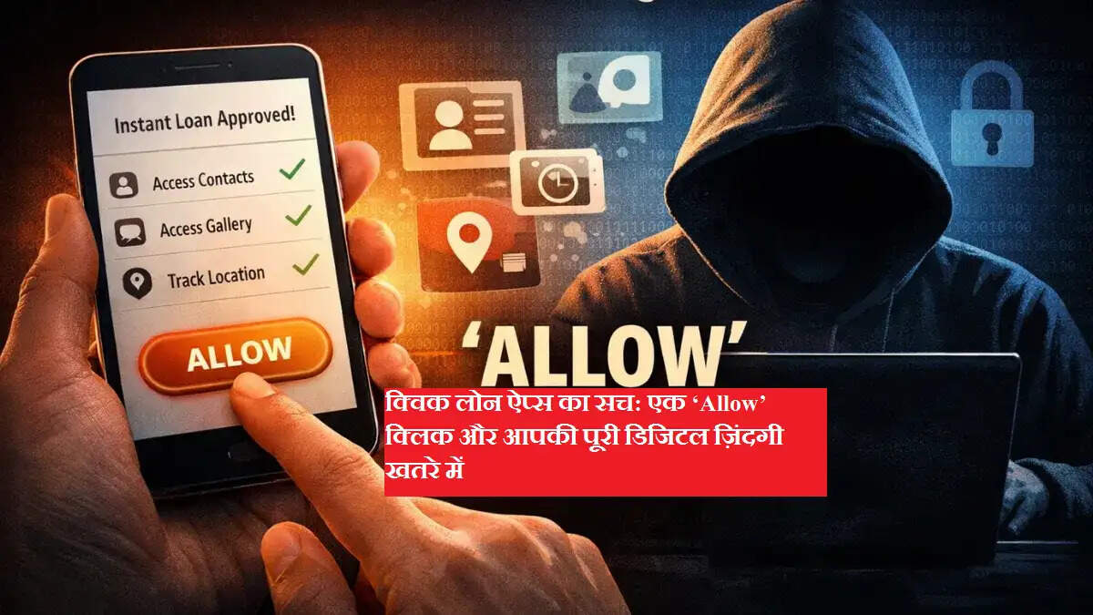 क्विक लोन ऐप्स का सच: एक ‘Allow’ क्लिक और आपकी पूरी डिजिटल ज़िंदगी खतरे में