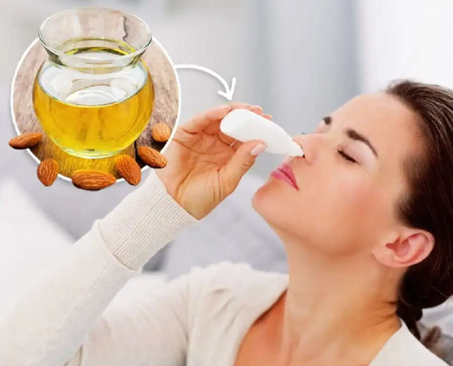 Health Tips-&nbsp;नाक में बादाम का तेल डालने से मिलते हैं ये स्वास्थ्य लाभ, जानिए कैसे करना हैं इस्तेमाल