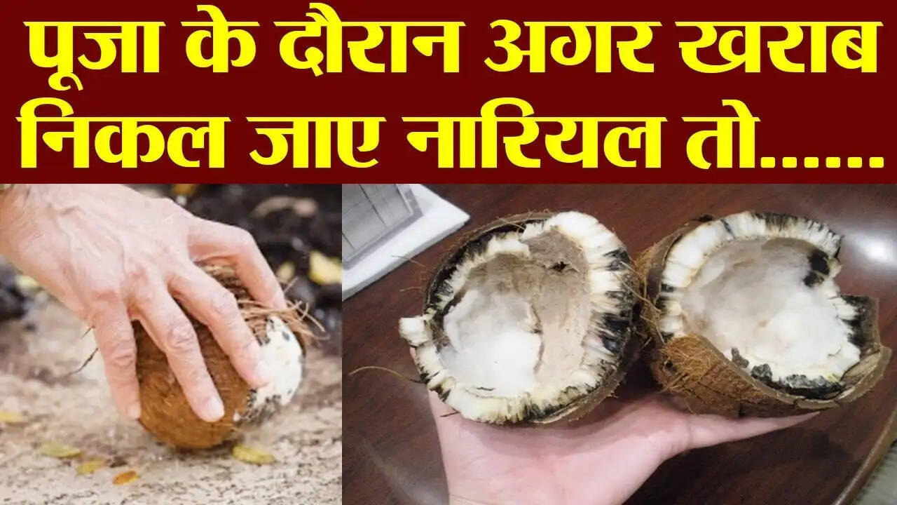 Jyotish Tips- क्या पूजा का नारियल खराब निकल गया हैं, तो भगवान दे रहे हैं ये संकेत