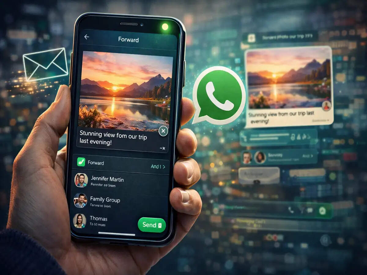 WhatsApp में फोटो के साथ कैप्शन कैसे करें फॉरवर्ड? जानें आसान स्टेप-बाय-स्टेप तरीका