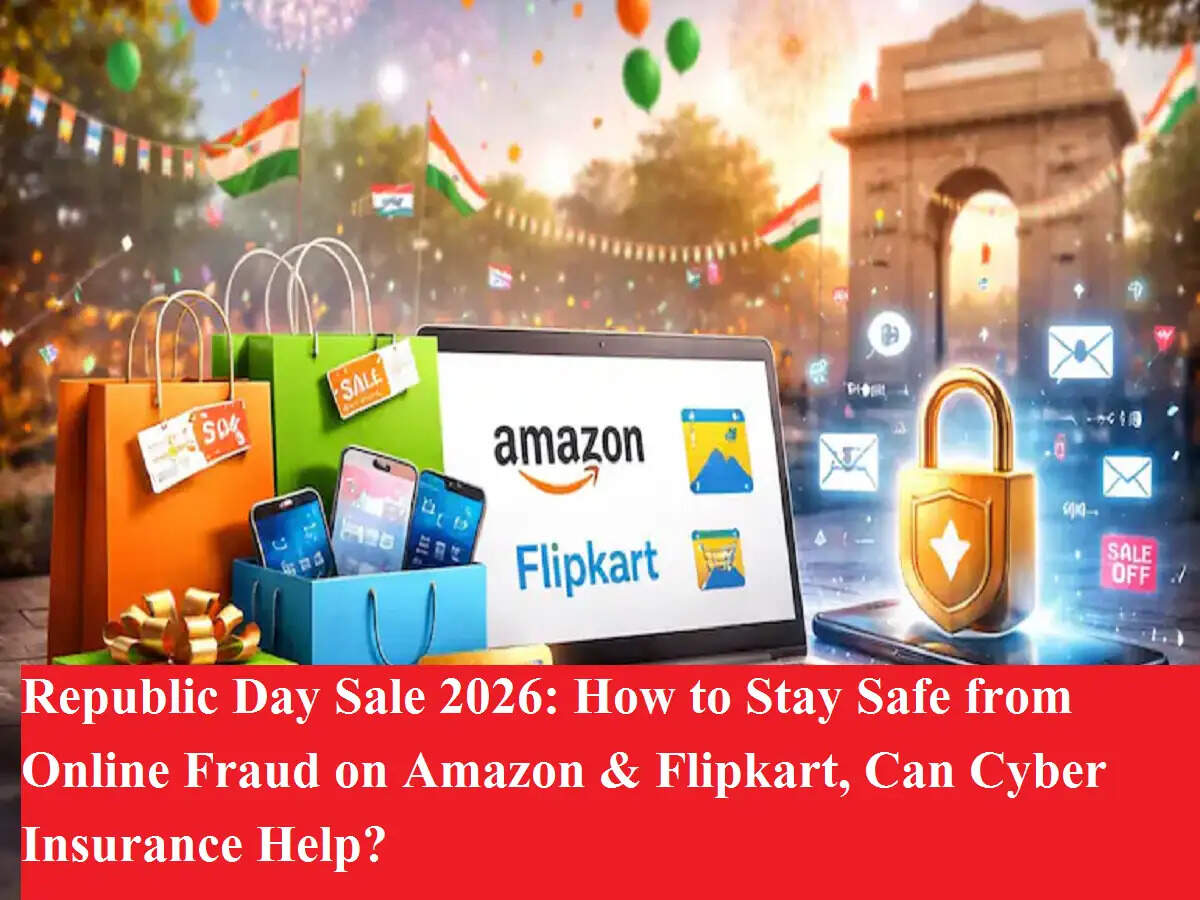 Republic Day Sale 2026: Amazon और Flipkart पर फ्रॉड से कैसे बचें, क्या साइबर इंश्योरेंस देगा सुरक्षा?