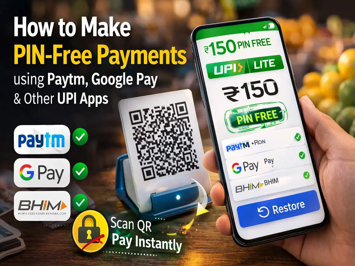 बिना PIN के UPI पेमेंट कैसे करें? Paytm, Google Pay और अन्य ऐप्स में UPI Lite इस्तेमाल करने का तरीका