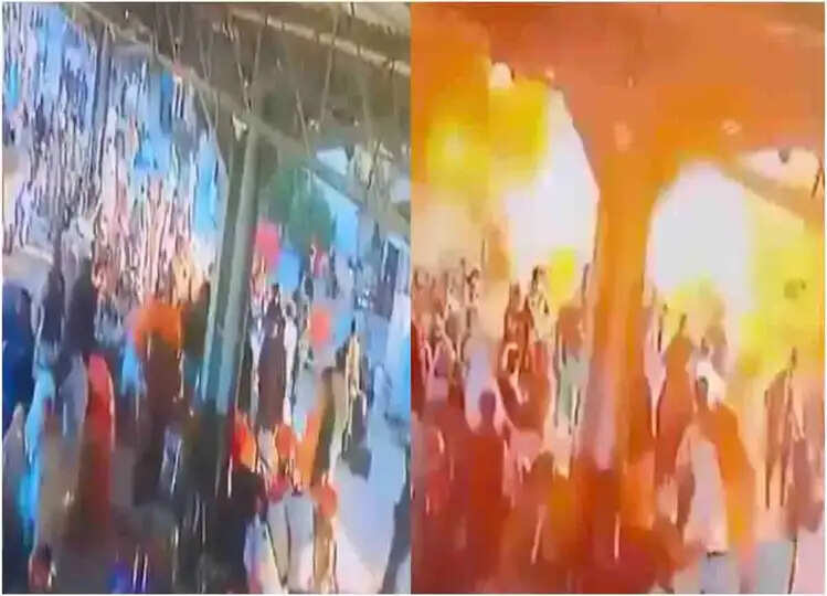 ट्रेन का इंतजार कर रहे थे लोग तभी हुआ तेज धमाका, वायरल हो रहा पाकिस्तान में विस्फोट का Video, देखें यहाँ