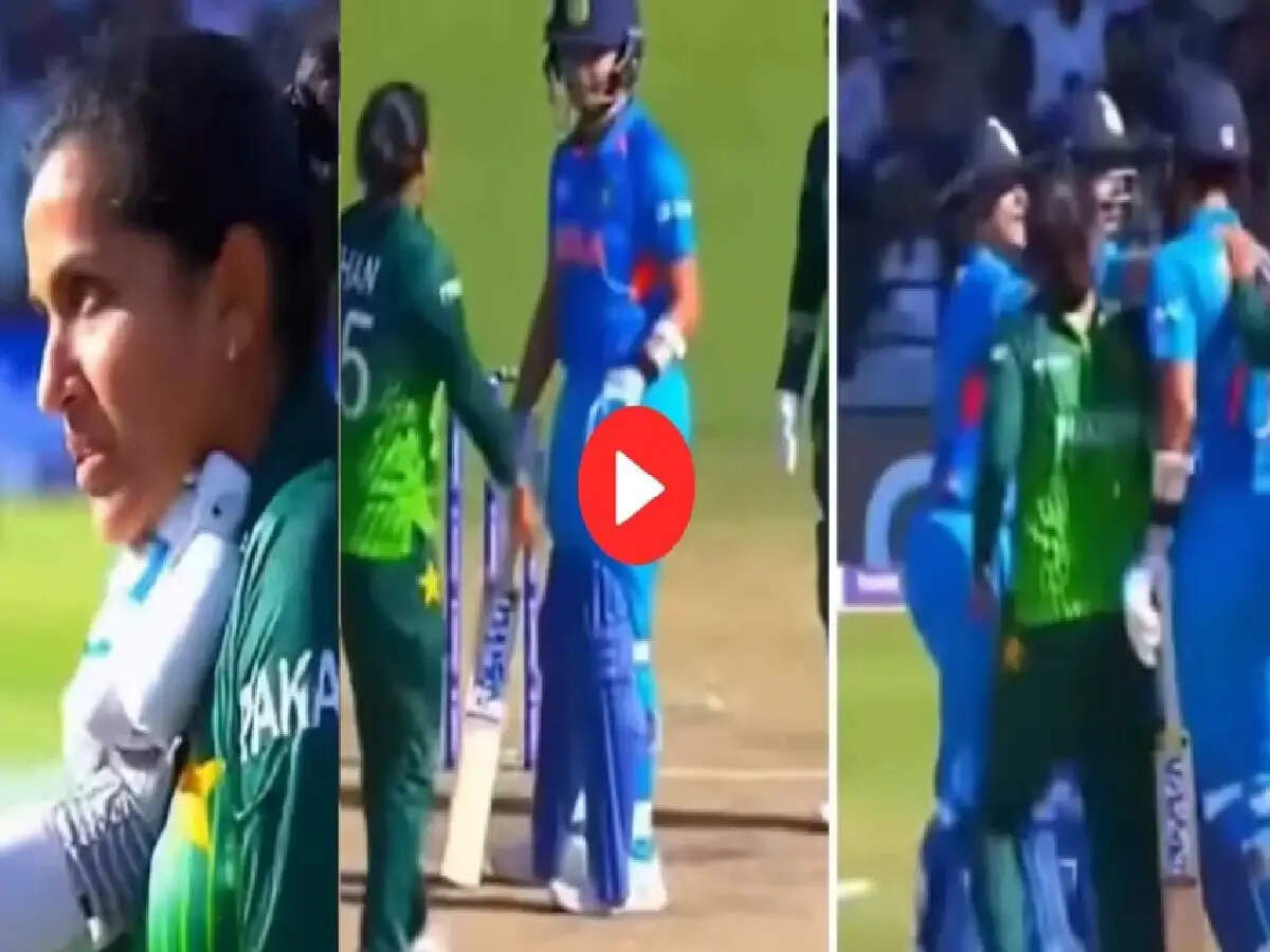 Ind vs Pak Fight Video: पहले गला पकड़ा और फिर धक्का दिया; IND vs PAK मैच में मारपीट? मैदान से वीडियो वायरल