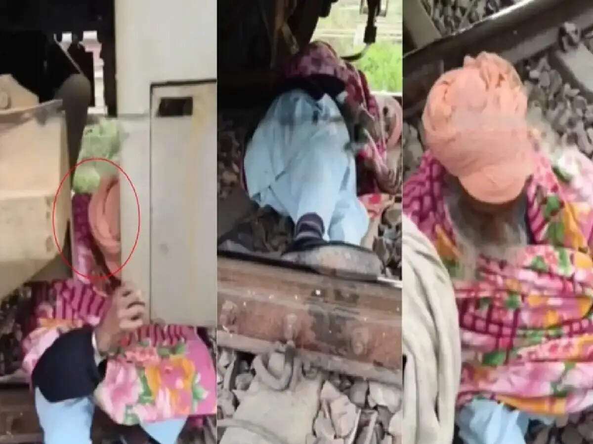 VIRAL VIDEO: रेलवे ट्रैक पर खुदकुशी के लिए लेट गए बुजुर्ग, सामने से आ रही थी ट्रेन, फिर लोको पायलट ने जो किया...