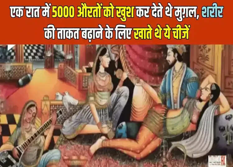 Mughal Haram: हजारों महिलाओं को खुश करते थे मुगल, शारीरिक ताकत बढ़ाने के लिए इन चीजों का करते थे सेवन
