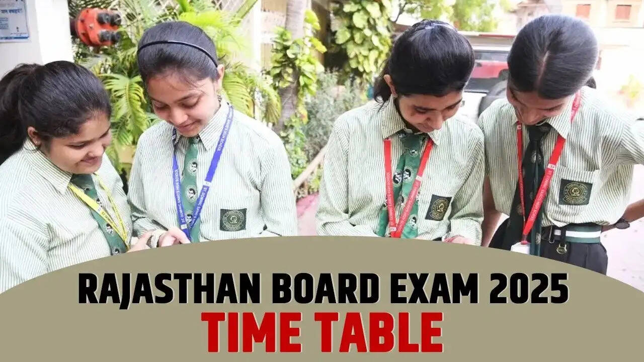 RBSE Board Exam Time Table- RBSE&nbsp; ने 10वीं और 12वीं परीक्षा एग्जाम टाइम टेबल जारी किया, इस दिन से शुरु होगें एग्जाम