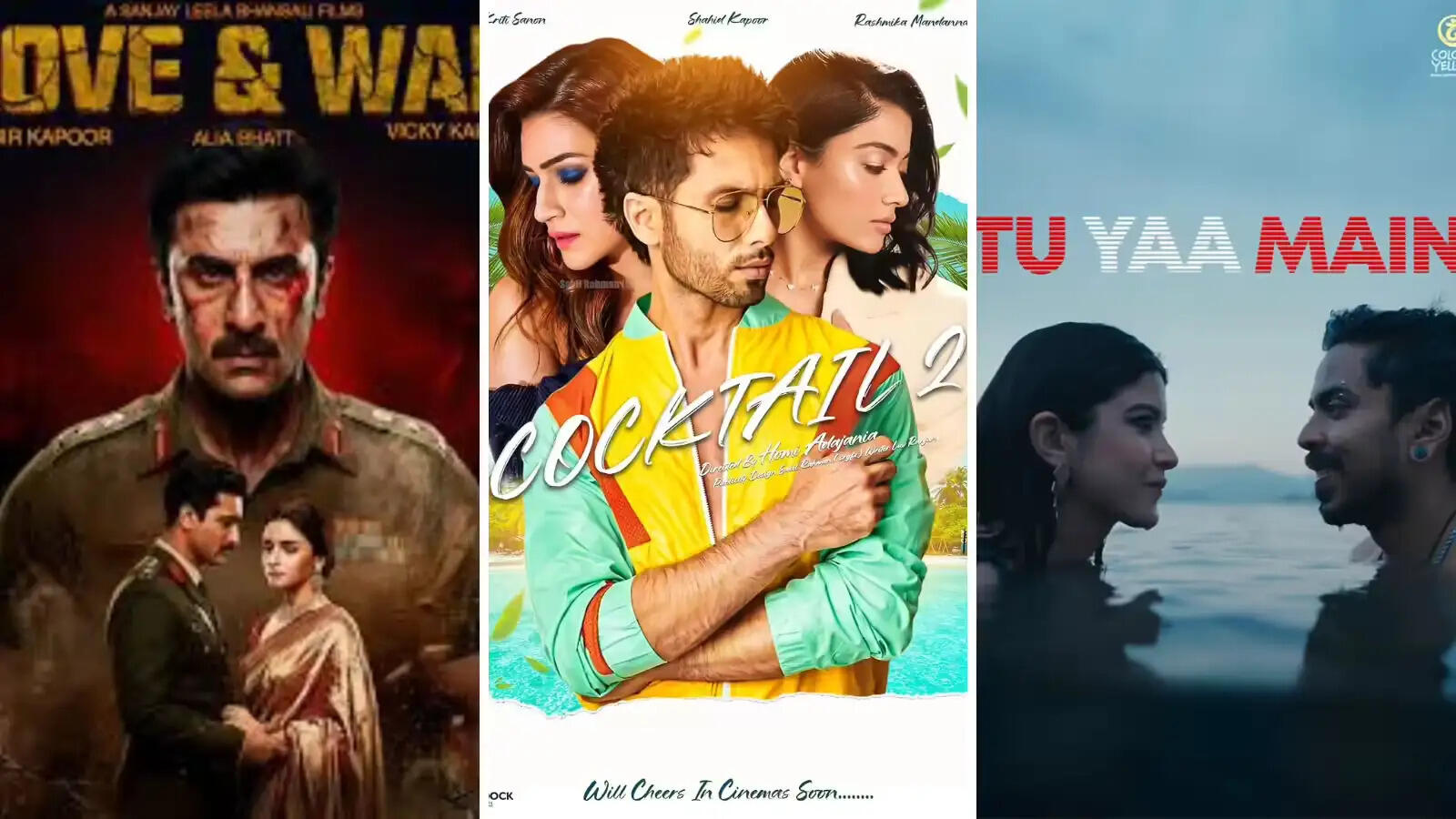 Love And War से Cocktail 2 तक: 2026 में रिलीज़ होने वाली सबसे चर्चित बॉलीवुड रोमांटिक फिल्में
