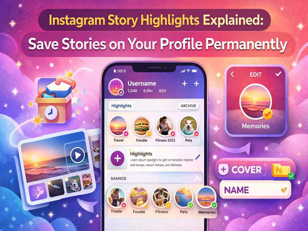 Instagram Story Highlights क्या हैं? जानें प्रोफाइल पर स्टोरी को हमेशा के लिए कैसे सेव करें
