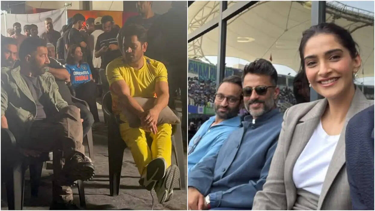 Entertainment News- चैंपियंस ट्रॉफी 2025 में भारत-पाकिस्तान का मैच देखन पहुंचे चिरंजीवी से सनी देओल, जानिए लिस्ट में और कौन हैं