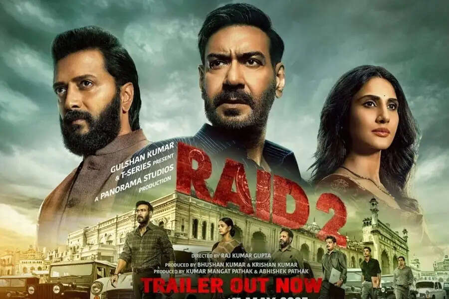 Entertainment News-  अजय देवगन ने रेड-2 के लिए इतने करोड़, वाणी कपूर की फीस कर देगी आपको हैरान