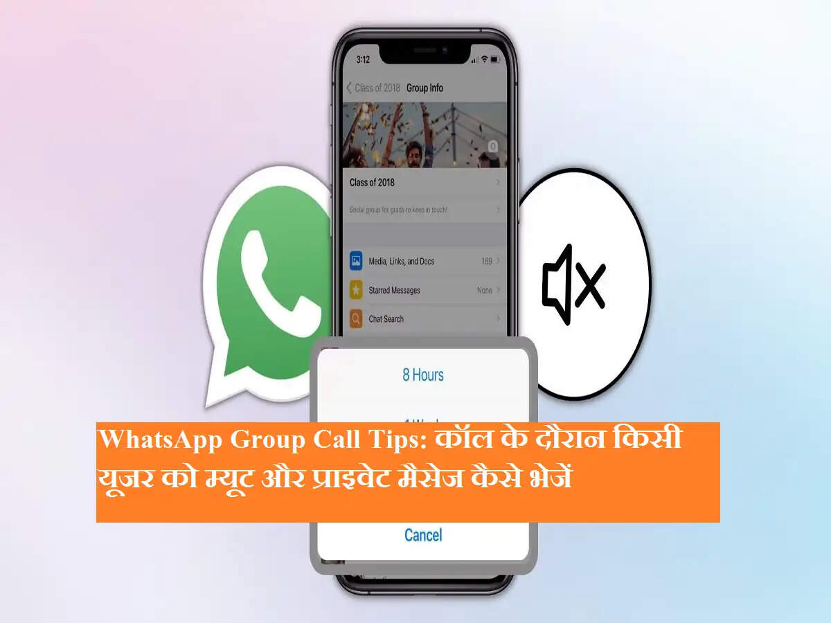 WhatsApp Group Call Tips: कॉल के दौरान किसी यूजर को म्यूट और प्राइवेट मैसेज कैसे भेजें