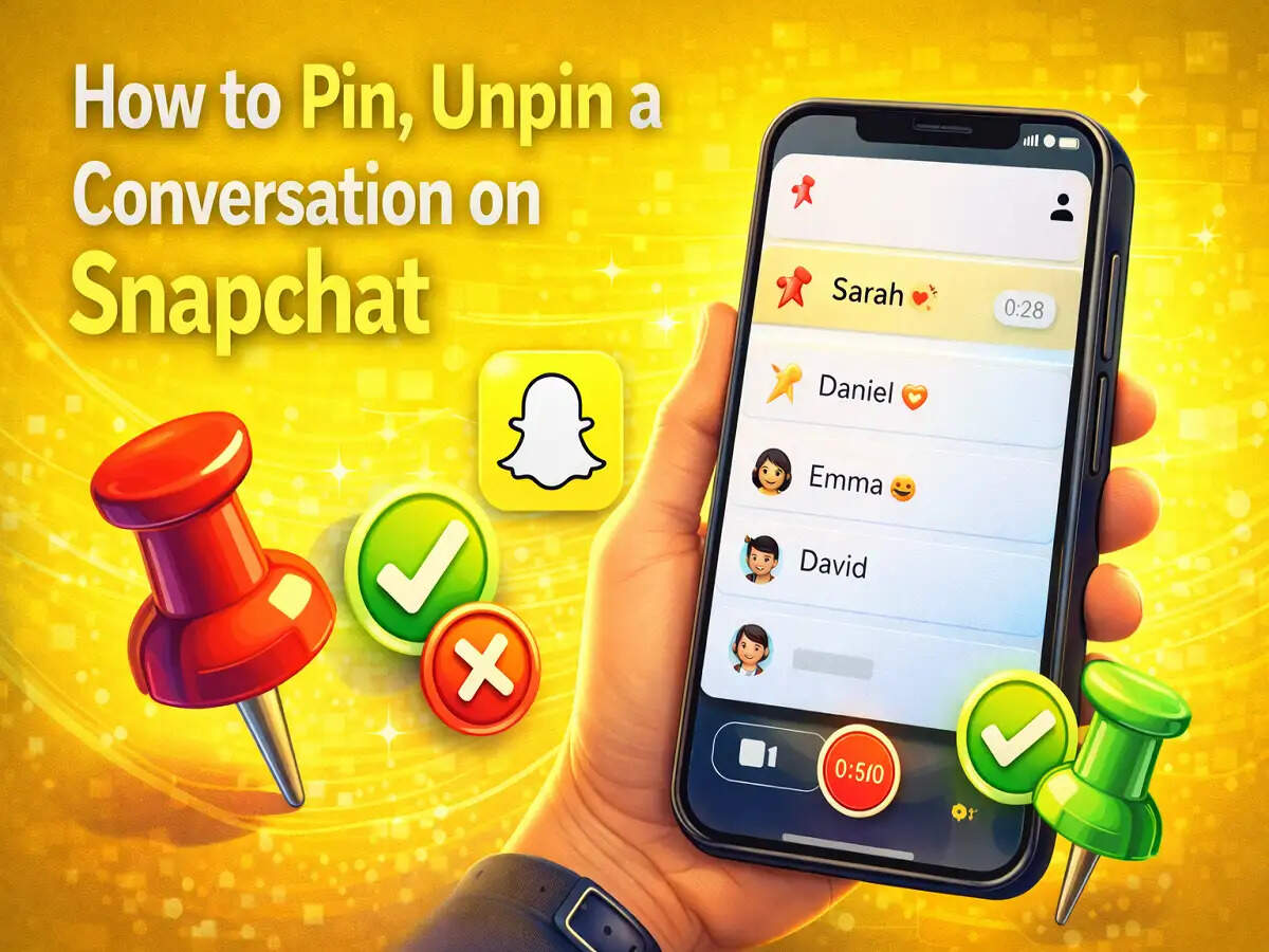Snapchat में चैट को ऊपर कैसे पिन करें? जानें Pin और Unpin करने का आसान तरीका