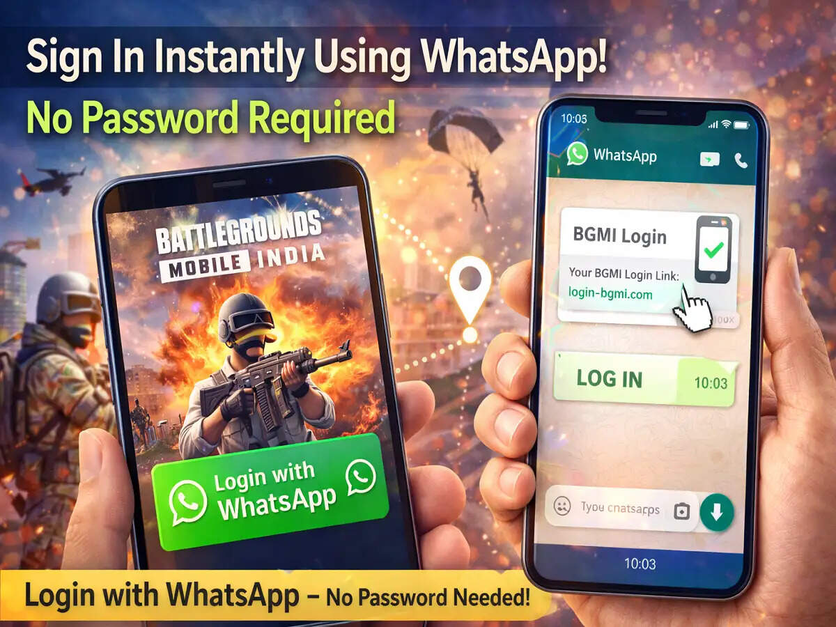 BGMI Login हुआ और आसान! अब WhatsApp से सेकंड्स में करें एंट्री, पासवर्ड की टेंशन खत्म
