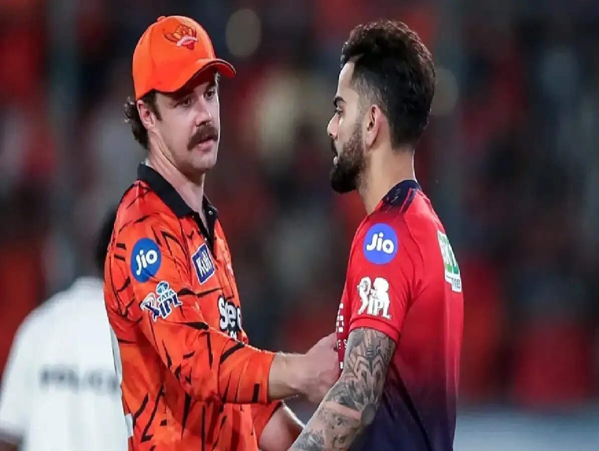 RCB बनाम SRH मैच के दौरान मैदान पर तीखी बहस के बाद विराट कोहली ने ट्रैविस हेड से नहीं मिलाया हाथ; देखें वीडियो