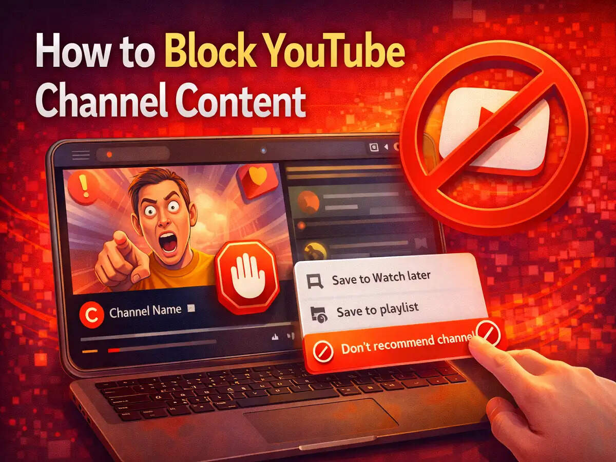 YouTube पर किसी चैनल के वीडियो कैसे बंद करें? जानें ‘Don’t Recommend Channel’ का आसान तरीका