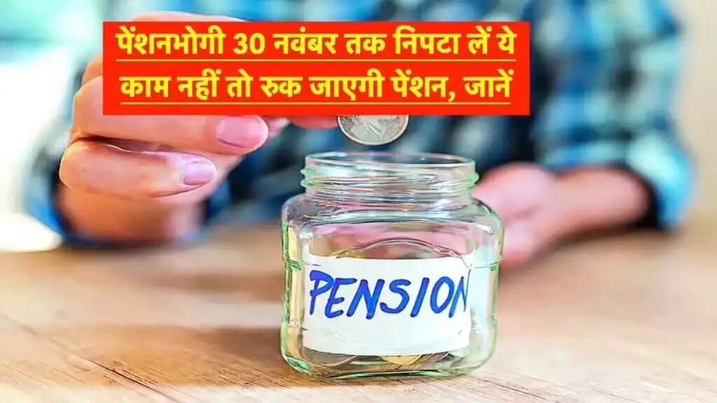 Pension News- पेंशन पाने वालों की नहीं रुकेगी पेंशन, बस 30 नवंबर तक कर ले ये काम