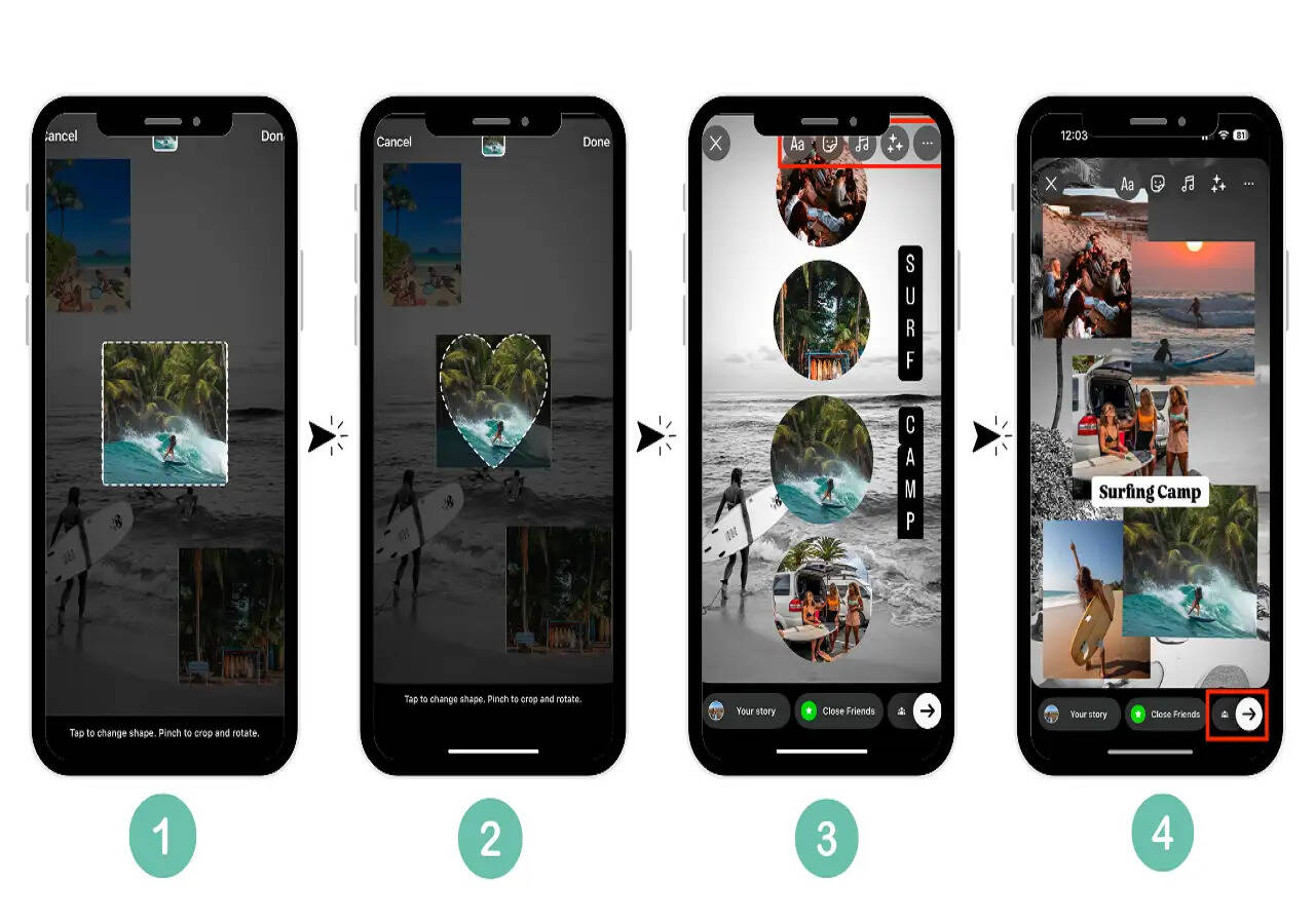 Instagram Story के लिए फोटो कोलाज कैसे बनाएं: स्टेप-बाय-स्टेप गाइड