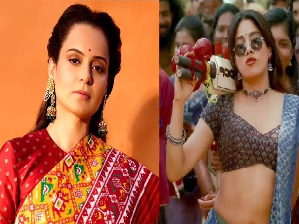 'औरत होने के नाते अपना पक्ष रखो', पेद्दी में जाह्नवी को ऑब्जेक्टिफाई किए जाने पर कंगना रनौत ने दिया बयान