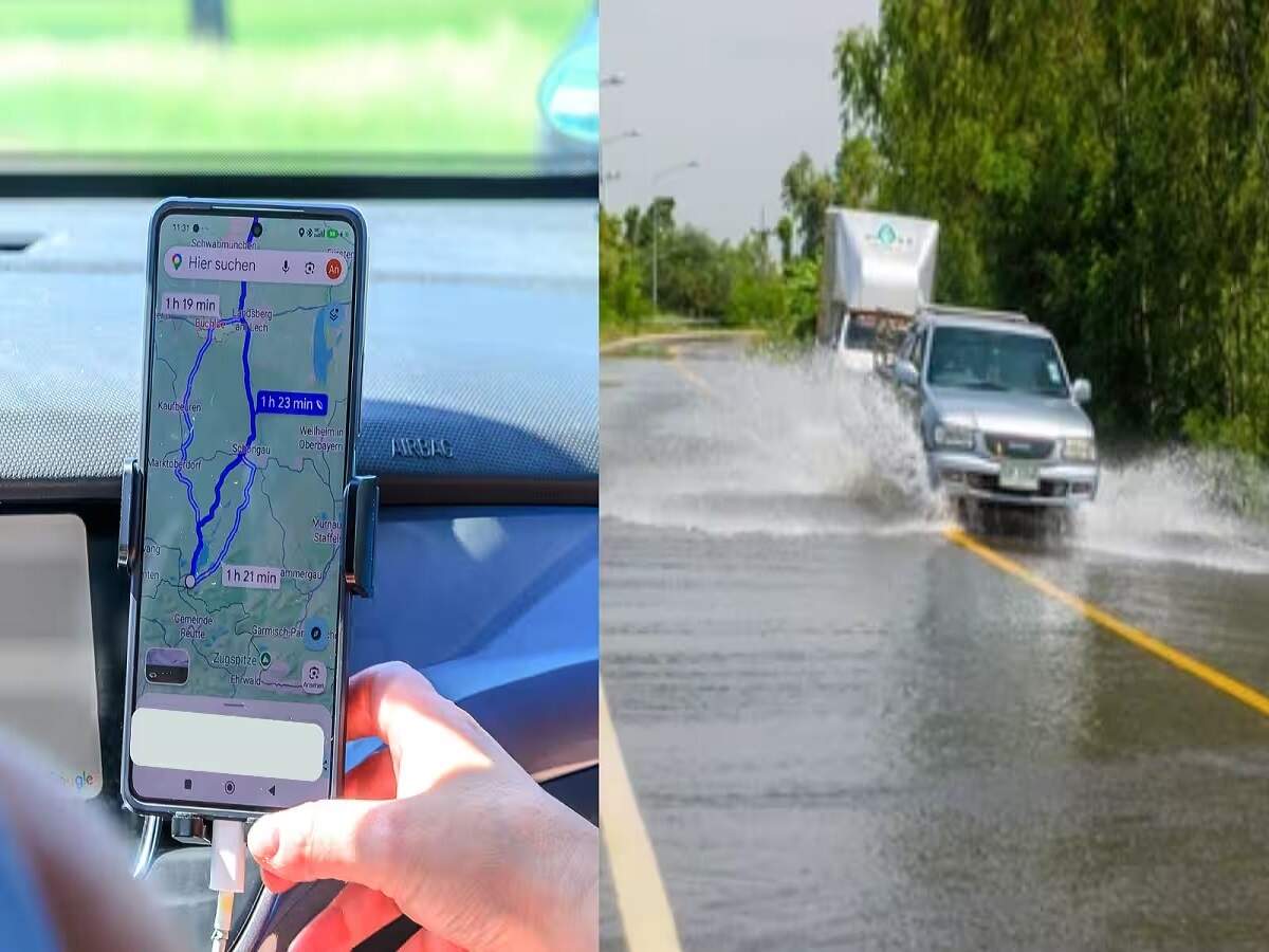 Google Maps Tricks: If you have lost your way due to heavy rain, try this Google Maps trick.