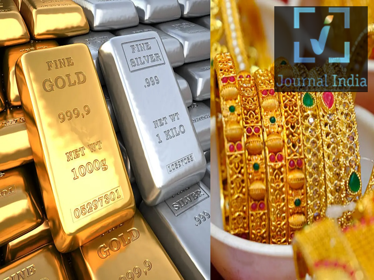 Gold Price Today- सोने की कीमत में हुई बढोत्तरी, जानिए लेटेस्ट रेट्स दोस्तो जैसा अनुमान था वैसा ही हो रहा हैं, त्योहार का मौसम शुरु हो रहा हैं और सोना और चांदी ने अपनी चमक बढ़ाना शुरु कर दिया है, राष्ट्रीय राजधानी दिल्ली के सर्राफा बाजार में सोमवार को सोने के भाव में ₹2,700 प्रति 10 ग्राम की बड़ी बढ़ोतरी दर्ज की गई। इस तेजी के साथ 99.9% शुद्धता वाला सोना ₹1,23,300 प्रति 10 ग्राम के नए रिकॉर्ड स्तर पर पहुंच गया। वहीं, चांदी की कीमत में भी ₹7,400 प्रति किलोग्राम का भारी उछाल आया और इसका भाव बढ़कर ₹1,57,400 प्रति किलोग्राम के नए उच्च स्तर पर पहुंच गया। 24 कैरेट सोने का भाव ₹1.23 लाख के पार सोमवार को 99.9% शुद्धता वाले सोने की कीमत ₹2,700 बढ़कर ₹1,23,300 प्रति 10 ग्राम हो गई। इससे पहले शुक्रवार को सोना ₹1,20,600 प्रति 10 ग्राम पर बंद हुआ था। दिवाली जैसे प्रमुख त्योहारों से पहले सोने की मांग बढ़ने के कारण भी कीमतों को सपोर्ट मिला है। इसके अलावा अंतरराष्ट्रीय बाजार में सुरक्षित निवेश के तौर पर सोने की मांग बढ़ने और रुपये में कमजोरी का असर भी घरेलू कीमतों पर दिखाई दे रहा है। 22 कैरेट/99.5% शुद्धता वाला सोना भी महंगा स्थानीय सर्राफा बाजार में 99.5% शुद्धता वाले सोने के भाव में भी ₹2,700 प्रति 10 ग्राम की तेजी आई। इसकी कीमत बढ़कर ₹1,22,700 प्रति 10 ग्राम हो गई, जबकि पिछले कारोबारी सत्र में यह ₹1,20,000 प्रति 10 ग्राम थी। चांदी के भाव में ₹7,400 का उछाल सोने के साथ-साथ चांदी की कीमत में भी जबरदस्त तेजी देखने को मिली। चांदी ₹7,400 बढ़कर ₹1,57,400 प्रति किलोग्राम के रिकॉर्ड स्तर पर पहुंच गई। इससे पहले शुक्रवार को चांदी का भाव ₹1,50,000 प्रति किलोग्राम था। दिवाली और त्योहारी सीजन में कीमती धातुओं की मांग बढ़ने के बीच चांदी की कीमतों में भी तेजी ने बाजार में हलचल बढ़ा दी है। अंतरराष्ट्रीय बाजार में भी तेजी अंतरराष्ट्रीय बाजार में भी सोने और चांदी की कीमतों में बढ़ोतरी दर्ज की गई। स्पॉट गोल्ड करीब 2% चढ़कर 3,949.58 डॉलर प्रति औंस पहुंच गया। वहीं, चांदी की कीमत 1% से अधिक बढ़कर 48.75 डॉलर प्रति औंस हो गई। क्यों बढ़ रहे हैं सोने के दाम? अंतरराष्ट्रीय बाजार में सोने की बढ़ती मांग  आर्थिक अनिश्चितता के बीच सुरक्षित निवेश की मांग बढ़ना  भारतीय रुपये में कमजोरी  दिवाली और त्योहारी सीजन में घरेलू मांग बढ़ना  अंतरराष्ट्रीय स्तर पर सोने और चांदी की कीमतों में तेजी  कमजोर रुपया भारत में आयातित सोने की लागत बढ़ा सकता है, जिसका सीधा असर घरेलू बाजार में सोने की कीमतों पर पड़ता है। वहीं, आर्थिक और वैश्विक अनिश्चितता के समय निवेशक अक्सर सोने को सुरक्षित विकल्प मानते हैं।