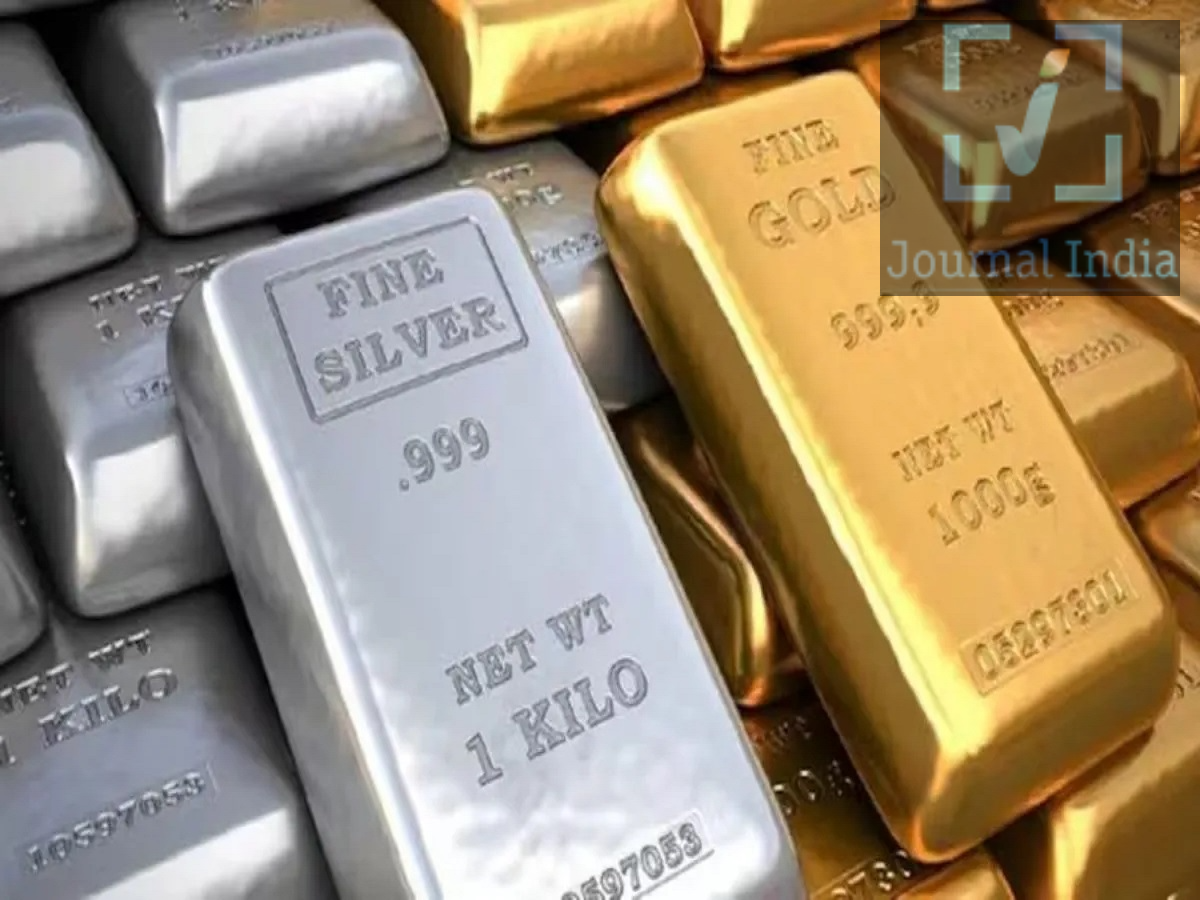 Gold and Silver price Today- क्या है आज देश में सोने और चांदी के भाव, आइए जानें दोस्तो अगर आप गणेश चतुर्थी के लिए सोना और चांदी की खरीदारी करने जा रहे है, तो आपको उससे पहले इनकी ताजा कीमत जान लेनी चाहिए, घरेलू सर्राफा बाजार में 24 कैरेट सोने के भाव में गिरावट दर्ज की गई, जबकि मल्टी कमोडिटी एक्सचेंज (MCX) पर गोल्ड फ्यूचर्स मामूली बढ़त के साथ कारोबार करता नजर आया। तो अपने शहर का ताजा Gold Rate जरूर जान लें। 24 कैरेट सोने का ताजा भाव ऑल इंडिया बुलियन एसोसिएशन के अनुसार, बाजार खुलने से पहले 24 कैरेट सोने की कीमत में ₹2,150 प्रति 10 ग्राम की गिरावट आई। इसके बाद 24 कैरेट सोने का भाव ₹1,58,100 प्रति 10 ग्राम हो गया, जिसमें सभी टैक्स शामिल हैं। वहीं, MCX पर 24 कैरेट गोल्ड फ्यूचर्स में मामूली तेजी देखने को मिली। सुबह तक कीमत 0.02% यानी ₹26 बढ़कर ₹1,52,605 प्रति 10 ग्राम पहुंच गई। पिछले कारोबारी सत्र में MCX गोल्ड फ्यूचर्स ₹1,52,579 प्रति 10 ग्राम पर बंद हुआ था। बुलियन मार्केट के आंकड़ों के मुताबिक, 24 कैरेट सोने का एक अन्य बाजार भाव ₹1,53,150 प्रति 10 ग्राम दर्ज किया गया। अंतरराष्ट्रीय बाजार में सोने की कीमत $4,394.70 प्रति औंस रही। GoodReturns के अनुसार, 24 कैरेट सोने का भाव ₹1,55,500 प्रति 10 ग्राम बताया गया है। आज के Gold Rate में क्यों है अंतर? सोने के भाव अलग-अलग बाजारों और स्रोतों पर अलग हो सकते हैं। इसकी प्रमुख वजहों में अंतरराष्ट्रीय गोल्ड प्राइस, डॉलर-रुपया विनिमय दर, स्थानीय मांग, टैक्स, बाजार शुल्क और ज्वेलरी मेकिंग चार्ज शामिल हैं। इसलिए आभूषण खरीदने से पहले स्थानीय ज्वेलर से अंतिम कीमत की पुष्टि करना जरूरी है। दिल्ली में आज का सोने का भाव 24 कैरेट: ₹1,55,500 प्रति 10 ग्राम 22 कैरेट: ₹1,42,550 प्रति 10 ग्राम 18 कैरेट: ₹1,16,660 प्रति 10 ग्राम मुंबई, कोलकाता और पुणे में Gold Rate मुंबई: 24 कैरेट: ₹1,55,350 22 कैरेट: ₹1,42,400 18 कैरेट: ₹1,16,510 कोलकाता: 24 कैरेट: ₹1,55,350 22 कैरेट: ₹1,42,400 18 कैरेट: ₹1,16,510 पुणे: 24 कैरेट: ₹1,55,350 22 कैरेट: ₹1,42,400 18 कैरेट: ₹1,16,510 उत्तर प्रदेश के प्रमुख शहरों में सोने के भाव लखनऊ, मेरठ, अयोध्या, कानपुर, अलीगढ़, मुरादाबाद, मिर्जापुर, झांसी, मथुरा, गोरखपुर, बरेली, प्रयागराज, वाराणसी, आगरा, गाजियाबाद और नोएडा में: 24 कैरेट: ₹1,55,500 प्रति 10 ग्राम 22 कैरेट: ₹1,42,550 प्रति 10 ग्राम 18 कैरेट: ₹1,16,660 प्रति 10 ग्राम बिहार और मध्य प्रदेश में Gold Price पटना: 24 कैरेट: ₹1,55,400 22 कैरेट: ₹1,42,450 18 कैरेट: ₹1,16,560 इंदौर, भोपाल और अहमदाबाद: 24 कैरेट: ₹1,55,400 22 कैरेट: ₹1,42,450 18 कैरेट: ₹1,16,560 राजस्थान और चंडीगढ़ में सोने का भाव जयपुर: 24 कैरेट: ₹1,55,500 22 कैरेट: ₹1,42,550 18 कैरेट: ₹1,16,660 चंडीगढ़: 24 कैरेट: ₹1,55,500 22 कैरेट: ₹1,42,550 18 कैरेट: ₹1,16,660 गुरुग्राम: 24 कैरेट: ₹1,55,500 22 कैरेट: ₹1,42,550 18 कैरेट: ₹1,16,660 गुजरात के शहरों में Gold Rate अहमदाबाद, वडोदरा, सूरत और राजकोट में 24 कैरेट सोने का भाव ₹1,55,400 प्रति 10 ग्राम, 22 कैरेट का भाव ₹1,42,450 और 18 कैरेट का भाव ₹1,16,560 रहा। महाराष्ट्र के प्रमुख शहरों में Gold Price मुंबई, पुणे, नागपुर, औरंगाबाद, सोलापुर और कोल्हापुर में: 24 कैरेट: लगभग ₹1,55,350 प्रति 10 ग्राम 22 कैरेट: लगभग ₹1,42,400 प्रति 10 ग्राम 18 कैरेट: लगभग ₹1,16,510 प्रति 10 ग्राम नासिक, वसई-विरार, भिवंडी और लातूर जैसे शहरों में मामूली अंतर के साथ भाव ₹1,55,380 प्रति 10 ग्राम तक दर्ज किया गया। दक्षिण भारत में आज का Gold Rate चेन्नई, कोयंबटूर, सलेम, मदुरै, तिरुनेलवेली, त्रिची, तिरुप्पुर, ईरोड, नागरकोइल, तंजावुर और तमिलनाडु के कई अन्य शहरों में सोने के भाव अपेक्षाकृत अधिक रहे। इन शहरों में: 24 कैरेट: ₹1,55,670 प्रति 10 ग्राम 22 कैरेट: ₹1,42,700 प्रति 10 ग्राम 18 कैरेट: ₹1,20,400 प्रति 10 ग्राम कर्नाटक, तेलंगाना और आंध्र प्रदेश में Gold Price बेंगलुरु, मैसूर, मैंगलोर, बेलगाम, दावणगेरे, बेल्लारी, चित्तदुर्ग, गडग, बागलकोट, मांड्या, कोलार और तुमकुर जैसे कर्नाटक के शहरों में: 24 कैरेट: ₹1,55,350 22 कैरेट: ₹1,42,400 18 कैरेट: ₹1,16,510 हैदराबाद, वारंगल, निजामाबाद और खम्मम में भी लगभग यही भाव दर्ज किया गया। आंध्र प्रदेश के विजयवाड़ा, विशाखापत्तनम, अमरावती, गुंटूर, नेल्लोर, काकीनाडा, तिरुपति, कडपा, अनंतपुर और राजामुंदरी में भी: 24 कैरेट: ₹1,55,350 22 कैरेट: ₹1,42,400 18 कैरेट: ₹1,16,510 ओडिशा और छत्तीसगढ़ में सोने का भाव भुवनेश्वर, कटक, संबलपुर और राउरकेला में 24 कैरेट सोना करीब ₹1,55,350 प्रति 10 ग्राम रहा। रायपुर में भी: 24 कैरेट: ₹1,55,350 22 कैरेट: ₹1,42,400 18 कैरेट: ₹1,16,510 केरल और पंजाब में Gold Rate केरल के कोच्चि, तिरुवनंतपुरम और त्रिशूर में 24 कैरेट सोना करीब ₹1,55,350, 22 कैरेट ₹1,42,400 और 18 कैरेट ₹1,16,510 प्रति 10 ग्राम रहा। अमृतसर में: 24 कैरेट: ₹1,55,500 22 कैरेट: ₹1,42,550 18 कैरेट: ₹1,16,610 मोहाली में भी लगभग यही भाव दर्ज किया गया। 18 कैरेट, 22 कैरेट और 24 कैरेट में क्या अंतर है? 24 कैरेट सोना सबसे शुद्ध माना जाता है और इसमें लगभग 99.9% तक शुद्धता होती है। यह मुख्य रूप से निवेश के लिए इस्तेमाल किया जाता है। 22 कैरेट सोने में लगभग 91.6% शुद्ध सोना होता है। मजबूती बढ़ाने के लिए इसमें अन्य धातुएं मिलाई जाती हैं, इसलिए आभूषण बनाने में इसका व्यापक इस्तेमाल होता है। 18 कैरेट सोने में लगभग 75% शुद्ध सोना होता है। यह अपेक्षाकृत मजबूत होता है और डिजाइनर ज्वेलरी में काफी इस्तेमाल किया जाता है। सोना खरीदने से पहले इन बातों का रखें ध्यान केवल Gold Rate देखकर खरीदारी न करें, मेकिंग चार्ज भी जरूर पूछें। सोने की शुद्धता के लिए BIS Hallmark जरूर जांचें। बिल में सोने की शुद्धता, वजन और अन्य शुल्क स्पष्ट रूप से देखें। 24, 22 और 18 कैरेट के भाव में अंतर समझकर ही खरीदारी करें। अलग-अलग ज्वेलर्स के मेकिंग चार्ज की तुलना करें। ऑनलाइन या स्थानीय स्रोत से मिले भाव को खरीदारी से पहले ज्वेलर से कन्फर्म करें।