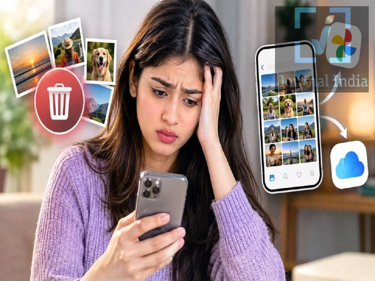 Photos Recover- क्या फोन से फोटो गलती से डीलीट हो गई हैं, वापस पाने के लिए अपनाएं ये टिप्स दोस्तो आज के स्मार्टफोन में कई प्रकार की फोटो रहती है, लेकिन कई बार गैलरी साफ करते समय, कोई जरूरी फोटो डिलीट हो जाती है। बाद में पता चलता है कि वह फोटो किसी खास याद, जरूरी डॉक्यूमेंट या पुराने डेटा से जुड़ी थी। ऐसी स्थिति में घबराने की जरूरत नहीं है। आप बहुत ही आसानी से इन्हें वापस पा सकते हैं, आइए जानते हैं कैसे-  Android फोन में डिलीट हुई फोटो कैसे वापस लाएं? अगर आपके Android फोन में Google Photos का इस्तेमाल होता है, तो सबसे पहले इसी ऐप में फोटो को चेक करें। Google Photos से फोटो रिकवर करने के स्टेप्स अपने फोन में Google Photos ऐप खोलें। Collections या Library सेक्शन में जाएं। यहां Trash या Bin विकल्प खोजें। डिलीट हुई फोटो की सूची में अपनी फोटो ढूंढें। फोटो को चुनें और Restore पर टैप करें। फोटो दोबारा आपकी फोटो लाइब्रेरी में दिखाई देने लगेगी। ध्यान रखें कि अलग-अलग Android फोन में विकल्पों के नाम अलग हो सकते हैं। Samsung, Xiaomi, OnePlus, Vivo और दूसरे ब्रांड के फोन में Recently Deleted, Trash या Recycle Bin जैसे फोल्डर मिल सकते हैं। इसलिए फोटो डिलीट होने के बाद सबसे पहले अपने फोन की Gallery ऐप में इन फोल्डर्स को जरूर चेक करें। iPhone में डिलीट फोटो कैसे रिकवर करें? iPhone में भी डिलीट की गई तस्वीरों को वापस पाने के लिए Recently Deleted एल्बम दिया जाता है। iPhone में फोटो रिकवर करने का तरीका Photos ऐप खोलें। Recently Deleted एल्बम में जाएं। जिस फोटो को वापस लाना है, उसे चुनें। Recover विकल्प पर टैप करें। फोटो दोबारा आपकी Photo Library में दिखाई देगी। यह ध्यान रखना जरूरी है कि Recently Deleted में फोटो हमेशा के लिए नहीं रहती। इसलिए फोटो गलती से डिलीट होने के बाद उसे वापस पाने के लिए ज्यादा इंतजार न करें। Google Photos और iCloud भी जरूर चेक करें अगर फोटो फोन की Gallery या Recently Deleted फोल्डर में नहीं मिल रही है, तो अपने cloud backup को भी चेक करें। Android यूजर्स Google Photos में पुराने फोटो और बैकअप देख सकते हैं। iPhone यूजर्स iCloud Photos को चेक कर सकते हैं। पुराने फोन, टैबलेट या दूसरे डिवाइस में भी फोटो सेव हो सकती है। अगर फोटो का पुराना बैकअप मौजूद है, तो वहां से उसे वापस पाया जा सकता है। अगर फोटो Trash से भी डिलीट हो गई है तो क्या करें? अगर फोटो Trash, Bin या Recently Deleted से भी हटा दी गई है, तो उसे रिकवर करना काफी मुश्किल हो सकता है। ऐसी स्थिति में कुछ सावधानियां जरूरी हैं। फोन का इस्तेमाल कम से कम करें। ज्यादा नई फोटो या वीडियो रिकॉर्ड न करें। बड़ी फाइलें डाउनलोड करने से बचें। अनजान या संदिग्ध फोटो रिकवरी ऐप्स तुरंत डाउनलोड न करें। किसी भी थर्ड-पार्टी ऐप को अनावश्यक स्टोरेज या दूसरे डेटा की अनुमति देने से बचें। नई फाइलें लगातार सेव होने से कुछ परिस्थितियों में डिलीट हुए डेटा के रिकवरी की संभावना कम हो सकती है। जरूरी फोटो को हमेशा सुरक्षित कैसे रखें? महत्वपूर्ण तस्वीरों को सुरक्षित रखने का सबसे अच्छा तरीका नियमित बैकअप है। Google Photos, iCloud या किसी विश्वसनीय बैकअप सेवा में जरूरी फोटो का बैकअप रखने से गलती से फोटो डिलीट होने की स्थिति में उसे वापस पाने की संभावना काफी बढ़ जाती है।