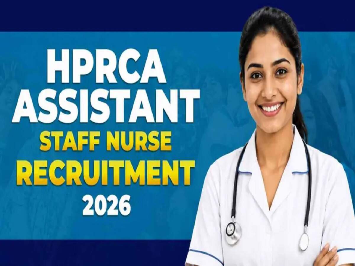 HPRCA Recruitment 2026: Recruitment for 312 Staff Nurse posts in Himachal Pradesh—here’s how to apply.