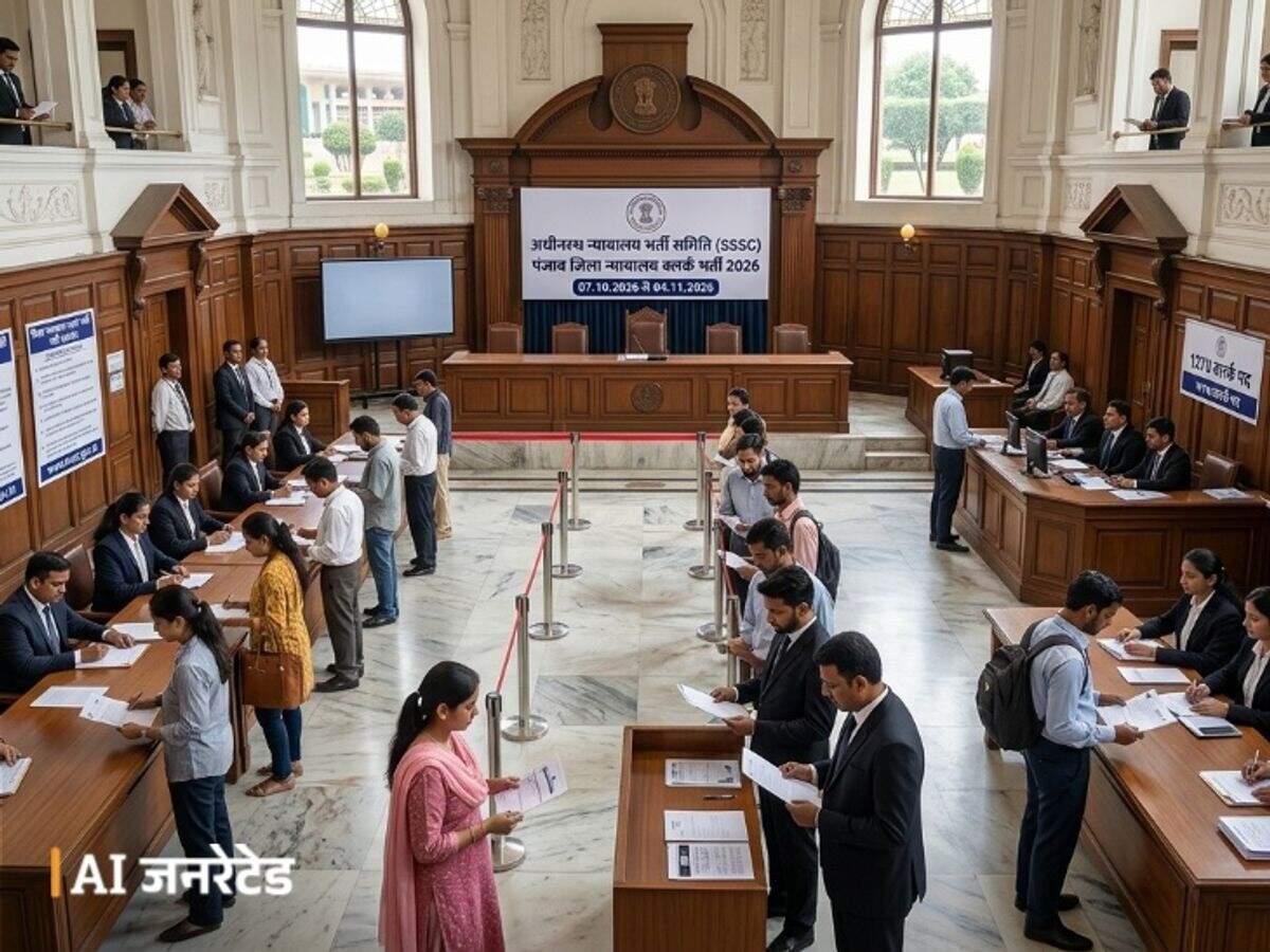 SSSC Clerk Recruitment 2026: Recruitment announced for over 1,200 posts for graduates; applications open until this date.