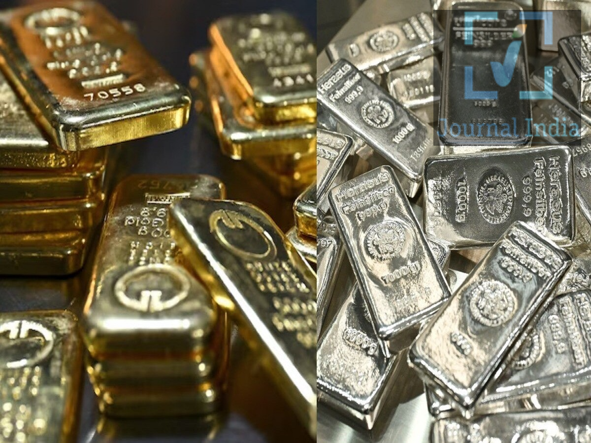 Gold and Silver Price- सोना फिर पहुंचा 1.50 लाख के पार, चांदी में भी दिखी तेजी दोस्तो देश में त्योहारी सीजन और शादियों का सीजन आते ही सोने चांदी की कीमतें बढ़ने लग जाती हैं, ज्वेलरी खरीदने की तैयारी कर रहे लोगों के लिए आज का दिन थोड़ा महंगा साबित हुआ है। घरेलू वायदा बाजार में सोने और चांदी दोनों की कीमतों में बढ़ोतरी दर्ज की गई है। सोने की कीमत में ₹150 की बढ़त मल्टी कमोडिटी एक्सचेंज (MCX) पर 28 सितंबर को सोने की कीमत में ₹150 यानी करीब 0.10 प्रतिशत की तेजी देखने को मिली। इस बढ़त के बाद सोना ₹1,50,860 प्रति 10 ग्राम के स्तर पर कारोबार कर रहा है। शहरों के अनुसार 24 कैरेट सोने के प्रमुख भाव इस प्रकार हैं: दिल्ली: ₹1,50,860 प्रति 10 ग्राम  नोएडा: ₹1,50,860 प्रति 10 ग्राम  गुरुग्राम: ₹1,50,860 प्रति 10 ग्राम  मुंबई: ₹1,50,960 प्रति 10 ग्राम  कोलकाता: ₹1,50,760 प्रति 10 ग्राम  चेन्नई: ₹1,50,860 प्रति 10 ग्राम  पटना: ₹1,50,890 प्रति 10 ग्राम  लखनऊ: ₹1,50,960 प्रति 10 ग्राम  वाराणसी: ₹1,50,860 प्रति 10 ग्राम  चांदी भी हुई महंगी सोने के साथ-साथ चांदी के दाम में भी तेजी आई है। MCX पर चांदी की कीमत ₹368 यानी करीब 0.16 प्रतिशत बढ़ी है। इसके बाद चांदी ₹2,33,850 प्रति किलोग्राम पर पहुंच गई है। प्रमुख शहरों में चांदी का भाव: दिल्ली: ₹2,33,850 प्रति किलोग्राम  नोएडा: ₹2,33,850 प्रति किलोग्राम  गुरुग्राम: ₹2,33,850 प्रति किलोग्राम  मुंबई: ₹2,33,850 प्रति किलोग्राम  कोलकाता: ₹2,33,850 प्रति किलोग्राम  चेन्नई: ₹2,33,850 प्रति किलोग्राम  पटना: ₹2,33,850 प्रति किलोग्राम  लखनऊ: ₹2,33,850 प्रति किलोग्राम  वाराणसी: ₹2,33,850 प्रति किलोग्राम  अंतरराष्ट्रीय बाजार में भी हल्की तेजी वैश्विक बाजार में भी सोने और चांदी की कीमतों में मामूली बढ़त देखी गई है। अंतरराष्ट्रीय बाजार में सोना 0.01 प्रतिशत बढ़कर 4,275.38 डॉलर प्रति औंस हो गया है। वहीं, चांदी की कीमत 0.02 प्रतिशत की तेजी के साथ 63.80 डॉलर प्रति औंस पर पहुंच गई है। त्योहार और शादी के सीजन में बढ़ सकती है मांग भारत में त्योहारी और शादी का सीजन शुरू होने के साथ सोने-चांदी की मांग बढ़ने की उम्मीद रहती है। ऐसे में कीमतों में होने वाले छोटे-बड़े बदलाव का सीधा असर ज्वेलरी खरीदने वालों के बजट पर पड़ सकता है।