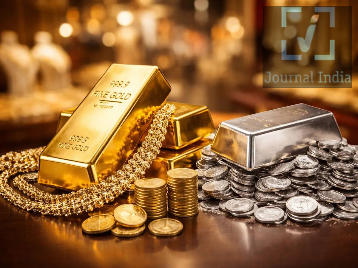 Gold and Silver Price- क्या हैं आज सोने के भाव, खरीदने से पहले जान लिजिए दोस्तो सोना चांदी में निवेश करने वालों के लिए खुशखबरी हैं, क्योंकि अंतरराष्ट्रीय बाजार में सोने की कीमतों में तेज गिरावट देखने को मिली है। अमेरिकी फेडरल रिजर्व द्वारा ब्याज दरों में 0.25 प्रतिशत यानी 25 बेसिस पॉइंट की बढ़ोतरी के बाद सोने की कीमतों पर दबाव बढ़ा है। इसका असर भारतीय सर्राफा बाजार पर भी पड़ सकता है।  अंतरराष्ट्रीय बाजार में सोने की कीमतों में गिरावट अंतरराष्ट्रीय बाजार में बुधवार शाम सोने की कीमत 4,384.60 डॉलर प्रति औंस थी, जो आज सुबह घटकर 4,311.10 डॉलर प्रति औंस रह गई। सोने की कीमत में करीब 73.50 डॉलर प्रति औंस की गिरावट दर्ज की गई। अमेरिकी फेडरल रिजर्व के ब्याज दर संबंधी फैसले के बाद बाजार में उतार-चढ़ाव बढ़ा। अंतरराष्ट्रीय कीमतों में बदलाव का प्रभाव भारतीय बुलियन मार्केट पर भी पड़ सकता है। MCX पर Gold Price Today भारतीय वायदा बाजार में भी सोने की कीमतों में हलचल बनी हुई है। MCX 24 कैरेट गोल्ड फ्यूचर्स: ₹1,52,950 प्रति 10 ग्राम। पिछले कारोबारी दिन का क्लोजिंग रेट: ₹1,52,470 प्रति 10 ग्राम। बुलियन मार्केट में 24 कैरेट सोना: ₹1,53,600 प्रति 10 ग्राम। GoodReturns के अनुसार 24 कैरेट सोना: ₹1,53,590 प्रति 10 ग्राम। ध्यान दें कि सोने की कीमतें शहर, शुद्धता, टैक्स और स्थानीय बाजार के अनुसार अलग-अलग हो सकती हैं। Gold Price Today: शहरवार 24, 22 और 18 कैरेट सोने के रेट नीचे दिए गए रेट प्रति 10 ग्राम के अनुसार हैं। दिल्ली में सोने की कीमत 24 कैरेट: ₹1,53,590 22 कैरेट: ₹1,40,800 18 कैरेट: ₹1,15,230 मुंबई और कोलकाता में सोने के रेट मुंबई: 24 कैरेट: ₹1,53,440 22 कैरेट: ₹1,40,650 18 कैरेट: ₹1,15,080 कोलकाता: 24 कैरेट: ₹1,53,440 22 कैरेट: ₹1,40,650 18 कैरेट: ₹1,15,080 चेन्नई में सोने की कीमत 24 कैरेट: ₹1,53,440 22 कैरेट: ₹1,40,650 18 कैरेट: ₹1,18,340 पटना में सोने के रेट 24 कैरेट: ₹1,53,490 22 कैरेट: ₹1,40,700 18 कैरेट: ₹1,15,130 उत्तर प्रदेश के प्रमुख शहरों में गोल्ड रेट लखनऊ मेरठ अयोध्या कानपुर वाराणसी अलीगढ़ मुरादाबाद मिर्जापुर झांसी मथुरा आगरा इन शहरों में दिए गए सोने के रेट: 24 कैरेट: ₹1,53,590 प्रति 10 ग्राम 22 कैरेट: ₹1,40,800 प्रति 10 ग्राम 18 कैरेट: ₹1,15,230 प्रति 10 ग्राम नोट: ऊपर दिए गए भाव आपके उपलब्ध स्रोत में दिए गए हैं। खरीदारी से पहले स्थानीय ज्वेलर से ताजा कीमत और लागू मेकिंग चार्ज व टैक्स की पुष्टि करें। कल सोने की कीमत में हुई थी बढ़ोतरी बुधवार को दिल्ली के सर्राफा बाजार में सोने की कीमत में ₹1,200 प्रति 10 ग्राम की तेजी दर्ज की गई थी। 99.9 प्रतिशत शुद्धता वाले सोने का भाव ₹1,54,400 से बढ़कर ₹1,55,600 प्रति 10 ग्राम हो गया। वैश्विक बाजार में स्पॉट गोल्ड 53.96 डॉलर यानी 1.3 प्रतिशत बढ़कर 4,348.10 डॉलर प्रति औंस पहुंच गया। कारोबारियों के अनुसार, निचले स्तर पर खरीदारी और बाजार के बेहतर रुख से सोने को समर्थन मिला।