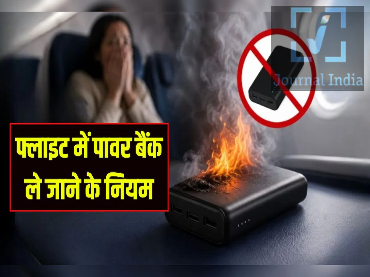 Power Bank- क्या फ्लाइट में पावर बैंक ले जा रहे हैं, तो जान लें ये नियम दोस्तो अगर हम बात करें हाल ही तो दिल्ली से चेन्नई जा रही इंडिगो की एक फ़्लाइट को हैदराबाद की ओर मोड़ दिया गया, क्योंकि विमान के अंदर धुआं देखा गया था। फ़्लाइट 6E 6115 में एक यात्री के इलेक्ट्रॉनिक डिवाइस से धुआं निकल रहा था। हालांकि, इंडिगो ने इस बात की पुष्टि नहीं की कि वह डिवाइस पावर बैंक था या नहीं।  इस घटना ने हवाई यात्रा के दौरान पावर बैंक और अन्य इलेक्ट्रॉनिक डिवाइस ले जाने की सुरक्षा को लेकर चिंताएं बढ़ा दी हैं। हालांकि पावर बैंक का इस्तेमाल आमतौर पर स्मार्टफोन और अन्य गैजेट्स को चार्ज करने के लिए किया जाता है, आइए जानते हैं फ्लाइट में पावर बैंक ले जाने के नियमों के बारे में पावर बैंक की बैटरी में आग क्यों लग सकती है? पावर बैंक में आमतौर पर लिथियम-आयन या लिथियम-पॉलिमर बैटरी होती हैं। अगर बैटरी खराब हो जाती है, उसमें शॉर्ट सर्किट हो जाता है या वह ज़्यादा गर्म हो जाती है, तो उसमें 'थर्मल रनअवे' (thermal runaway) नाम की खतरनाक प्रक्रिया हो सकती है। इस प्रक्रिया के दौरान, बैटरी का तापमान तेज़ी से बढ़ सकता है, जिससे धुआं निकल सकता है, आग लग सकती है और खतरनाक गैसें निकल सकती हैं। यही कारण है कि एयरलाइंस फ़्लाइट के दौरान पावर बैंक ले जाने और उनके इस्तेमाल पर खास पाबंदियां लगाती हैं। हवाई यात्रियों के लिए पावर बैंक से जुड़े ज़रूरी सुरक्षा नियम 1. पावर बैंक हमेशा केबिन बैगेज में रखें पावर बैंक को आमतौर पर चेक-इन लगेज के बजाय केबिन बैगेज में ले जाना चाहिए क्योंकि बैटरी से जुड़ी किसी भी घटना का पता चलने और उसे संभालने का काम पैसेंजर केबिन के अंदर ज़्यादा तेज़ी से किया जा सकता है। - एयरलाइन के नियमों के अनुसार, अपने पावर बैंक को अपने हैंड बैगेज में रखें। - अगर आपके केबिन बैग को विमान के कार्गो होल्ड में रखने के लिए ले जाया जा रहा है, तो उसे सौंपने से पहले पावर बैंक निकाल लें। - फ़्लाइट के दौरान डिवाइस को कहां रखना है, इस बारे में एयरलाइन के निर्देशों का पालन करें। यात्रियों को यात्रा करने से पहले अपनी एयरलाइन की लेटेस्ट बैगेज पॉलिसी देख लेनी चाहिए, क्योंकि सामान रखने के नियम अलग-अलग हो सकते हैं। 2. फ़्लाइट के दौरान पावर बैंक का इस्तेमाल करने से बचें यात्रियों को फ़्लाइट में पावर बैंक के इस्तेमाल से जुड़े एयरलाइन के नियमों का ध्यानपूर्वक पालन करना चाहिए। इंडिगो ने फ़्लाइट के दौरान पावर बैंक के इस्तेमाल पर पाबंदियां लगाई हैं, इसलिए यात्रियों को यात्रा शुरू करने से पहले इसकी लेटेस्ट पॉलिसी देख लेनी चाहिए। जिन जगहों पर पावर बैंक का इस्तेमाल मना है, वहाँ अपने फ़ोन, टैबलेट या किसी दूसरे इलेक्ट्रॉनिक डिवाइस को चार्ज करने के लिए इसका इस्तेमाल न करें।  3. कभी भी खराब या फूले हुए पावर बैंक को साथ न ले जाएँ खराब बैटरी से सुरक्षा का गंभीर खतरा हो सकता है। एयरपोर्ट के लिए निकलने से पहले, अपने पावर बैंक को अच्छी तरह देख लें कि कहीं उसमें कोई खराबी तो नहीं है। इन चेतावनी वाले संकेतों पर ध्यान दें: - केसिंग का फूलना या टेढ़ा-मेढ़ा होना। - डिवाइस के गिरने से उसमें दरारें या खराबी आना। - सामान्य इस्तेमाल के दौरान असामान्य रूप से गर्म होना। - जलने की गंध, फुसफुसाहट की आवाज़ या लीकेज। अगर आपको इनमें से कोई भी संकेत दिखे, तो पावर बैंक को साथ न ले जाएँ और न ही उसका इस्तेमाल करें। इसे किसी सुरक्षित और सही डिवाइस से बदल लें। 4. यात्रा करने से पहले बैटरी की क्षमता (कैपेसिटी) की जाँच करें एयरलाइन आमतौर पर बैटरी की ऊर्जा क्षमता (जिसे वॉट-घंटे या Wh में मापा जाता है) के आधार पर नियम लागू करती हैं। - 100 Wh तक: आमतौर पर केबिन बैगेज में ले जाने की इजाज़त होती है, लेकिन लागू नियमों का पालन करना ज़रूरी है। - 100 Wh से ज़्यादा और 160 Wh तक: आमतौर पर एयरलाइन की मंज़ूरी की ज़रूरत होती है, जहाँ इसकी इजाज़त हो। - 160 Wh से ज़्यादा: आमतौर पर आम यात्री विमानों में ले जाने पर रोक होती है। पावर बैंक पर अक्सर मिलीएम्पीयर-घंटे (mAh) में क्षमता लिखी होती है। अगर वॉट-घंटे की रेटिंग नहीं लिखी है, तो निर्माता की जानकारी (स्पेसिफ़िकेशन) देखें या एयरलाइन से संपर्क करके पता करें कि डिवाइस ले जाने की इजाज़त है या नहीं। याद रखें कि एयरलाइन की पॉलिसी और लागू एविएशन नियमों के तहत अतिरिक्त पाबंदियाँ हो सकती हैं। 5. अगर डिवाइस ज़्यादा गर्म हो जाए तो तुरंत केबिन क्रू को बताएँ अगर आपका पावर बैंक, स्मार्टफ़ोन या लैपटॉप असामान्य रूप से गर्म हो जाए, उससे धुआँ निकलने लगे या बैटरी में खराबी के संकेत दिखें, तो तुरंत केबिन क्रू को बताएँ। इन सावधानियों का पालन करें: - बिना देरी किए क्रू को सूचित करें। - क्रू के निर्देशों का पालन करें और डिवाइस को खोलने या तोड़ने की कोशिश न करें। - जलती हुई बैटरी को खुद न उठाएँ और न ही छुएँ। - अगर डिवाइस आपकी सीट में फँस गया है, तो उसे निकालने के लिए सीट के मैकेनिज़्म को न छेड़ें। क्रू को बताएँ ताकि वे सुरक्षित रूप से स्थिति को संभाल सकें। समस्या की तुरंत सूचना देने से क्रू को स्थिति के और गंभीर होने से पहले ही कार्रवाई करने में मदद मिल सकती है।
