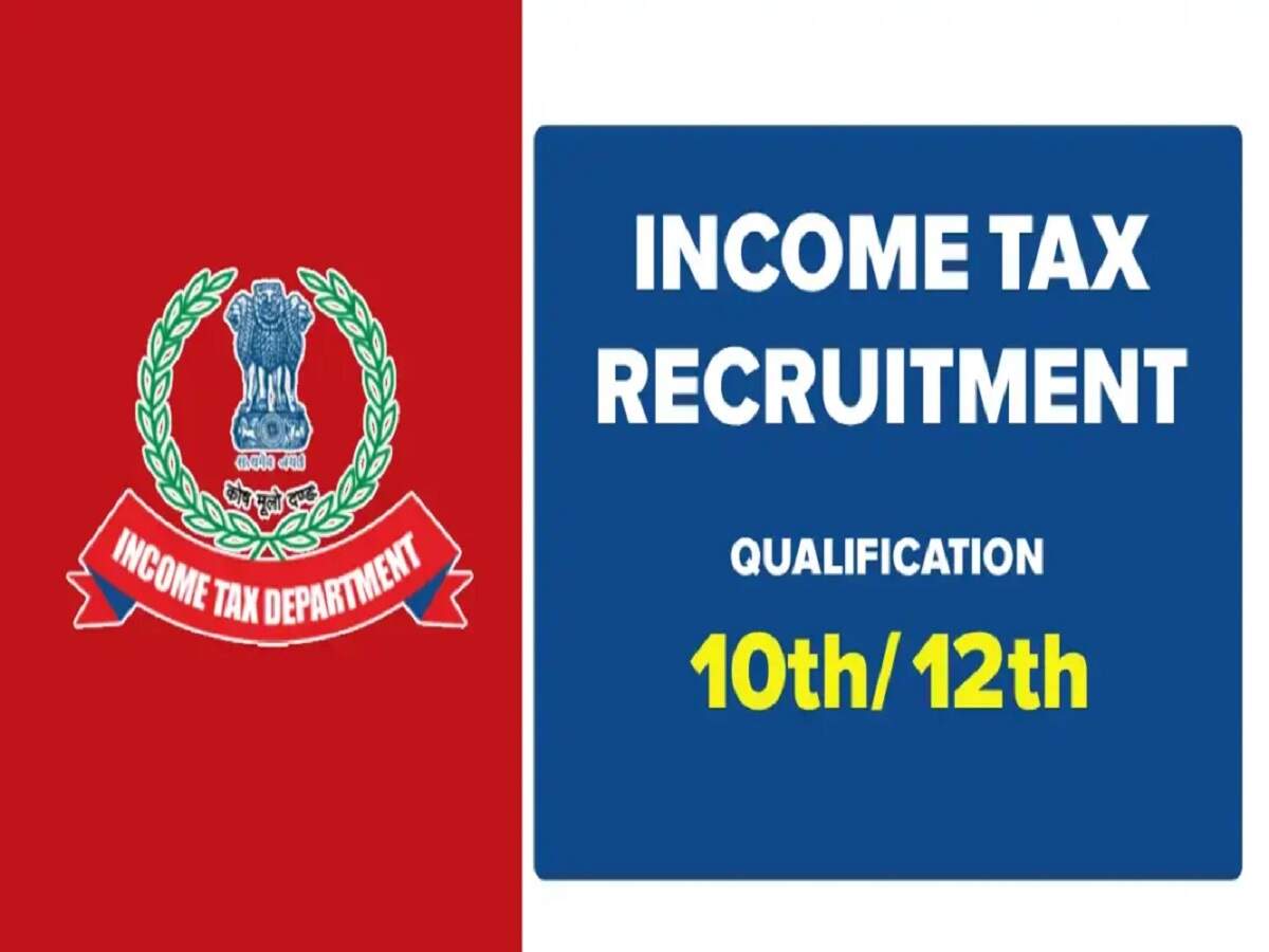 Income Tax Department Jobs – Recruitment for 119 various posts; 12th-pass candidates can apply.