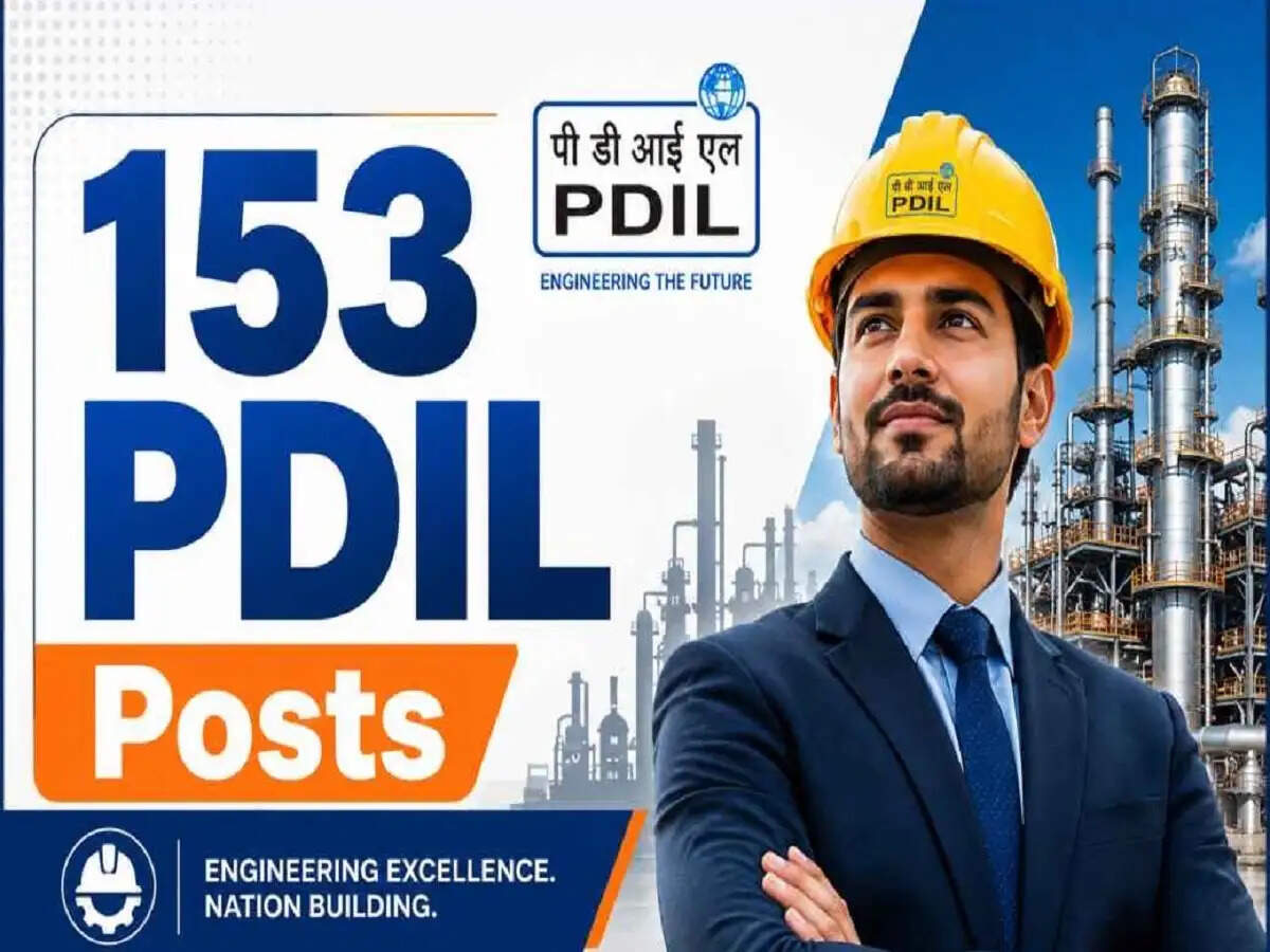 PDIL Jobs 2026 – Massive recruitment drive for the post of Engineer; find out the salary details.