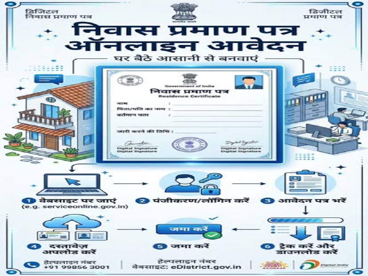 Residence Certificate – Get a residence certificate from the comfort of your home; learn the complete process.